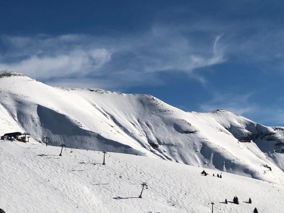 Grand Panorama T2 Aux Pieds Des Telecabines "Le Valleen" Saint-Gervais-les-Bains Luaran gambar